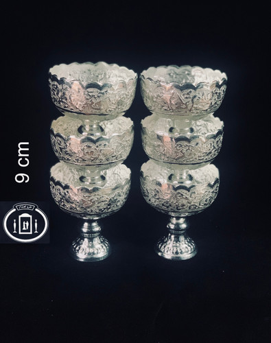 قیمت آجیل خوری طرح نقره گل و مرغ ممتاز