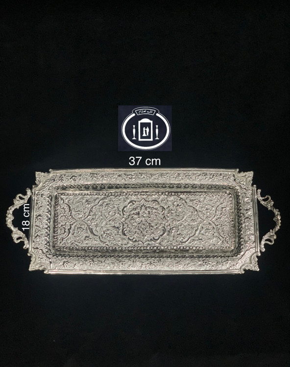 خرید رولت خوری طرح نقره گل و مرغ ممتاز