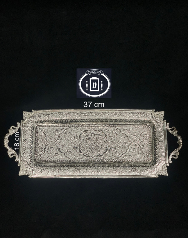خرید رولت خوری طرح نقره گل و مرغ ممتاز