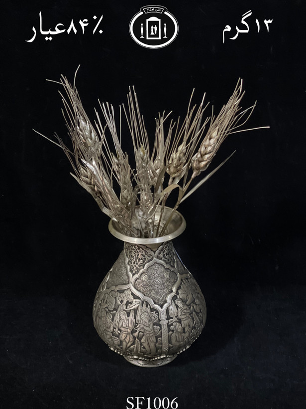 خرید گل نقره مدل گندم ۸۴٪استاندارد ایران