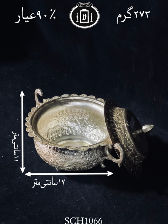 قیمت قندان دردار قلم گل و مرغ ممتاز۹۰٪استاندارد ایران