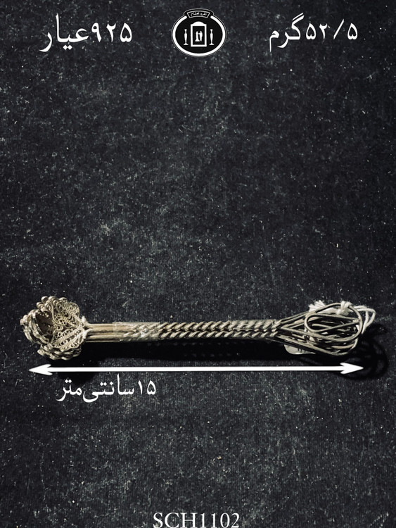 خرید قاشق چای خوری نقره ملیله ممتاز۹۲۵٪استاندارد ایران