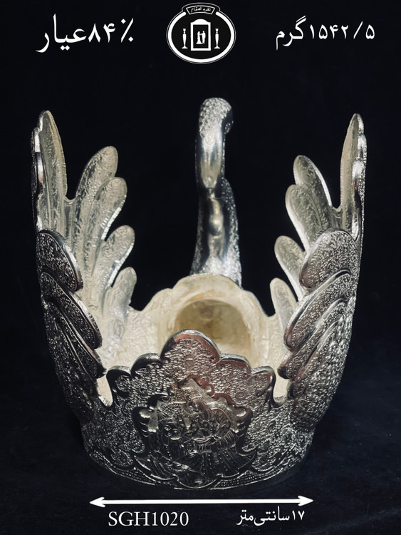 قیمت قو نقره قلم گل و مرغ و مینیاتور ممتاز۸۴٪استاندارد ایران