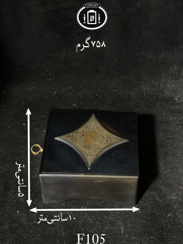 قیمت جعبه جواهرات فولادی طلاکوب تمام دست ساز