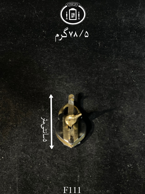 قیمت قفل فولادی طلاکوب تمام دست ساز