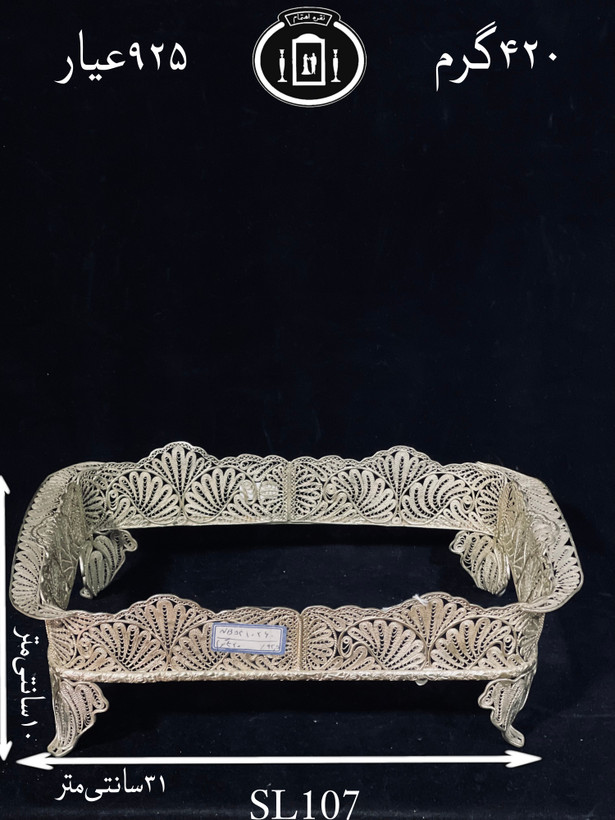 خرید فریم پیرکس نقره ملیله ممتاز۹۲۵٪استاندارد ایران