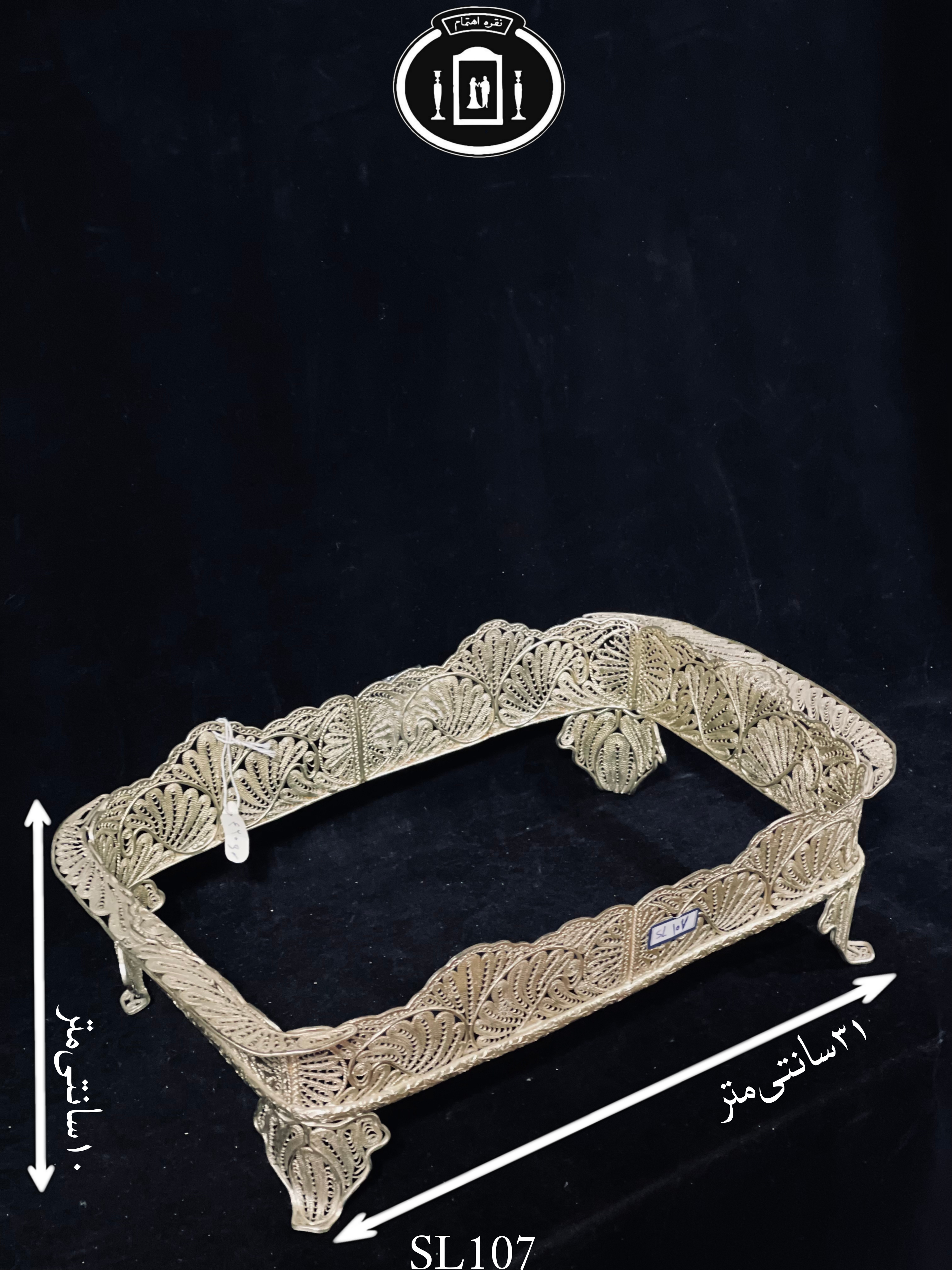 قیمت فریم پیرکس نقره ملیله ممتاز۹۲۵٪استاندارد ایران