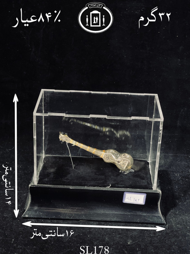 خرید تندیس تار نقره مدل مومی ممتاز۸۴٪استاندارد ایران