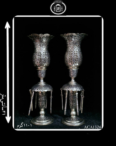 لاله آویزدار آب نقره قلم تخت جمشید سیاه قلم